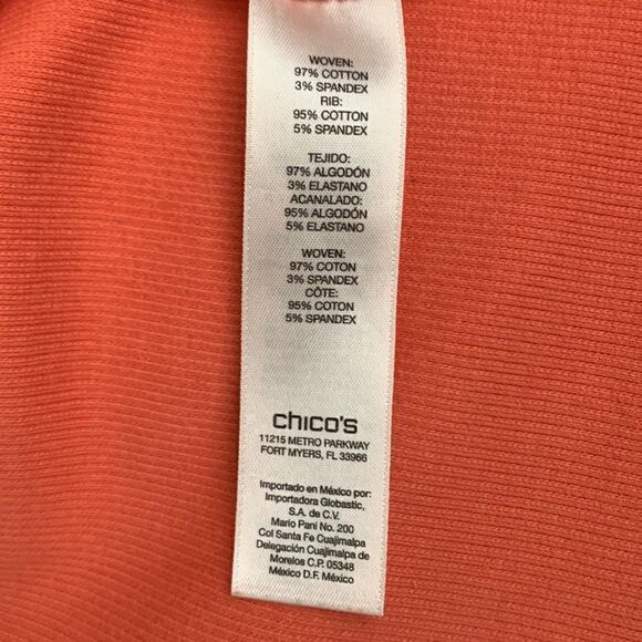 Zenergy by Chico’s Hooded Lightweight Zip 3/4 Sleeve Jacket Size 1 / 8 - Picture 13 of 14